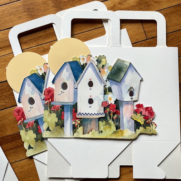 7 Handled Gift Boxes Rose Sunflower - Picture 5 of 5